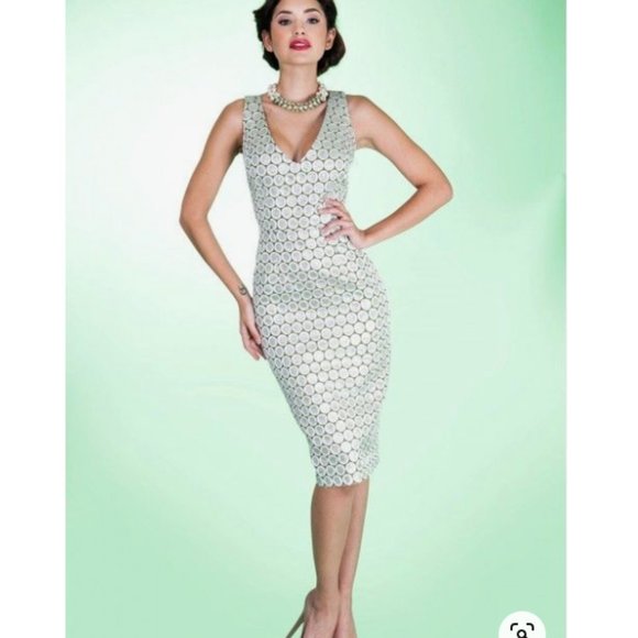 Retro Style Cocktail Dress - Picture 1 of 3